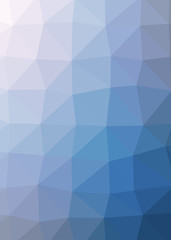 Obraz premium Abstract Trianglify gradient Generative Art background illustration