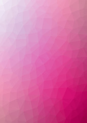 Fototapeta premium Abstract Trianglify gradient Generative Art background illustration