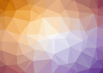 Obraz premium Abstract Trianglify gradient Generative Art background illustration