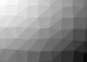 Fototapeta premium Abstract Trianglify gradient Generative Art background illustration