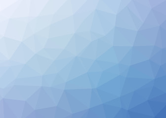 Fototapeta premium Abstract Trianglify gradient Generative Art background illustration