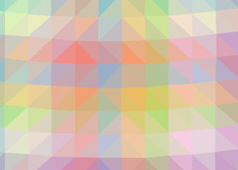 Obraz premium Abstract Trianglify gradient Generative Art background illustration