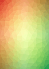 Fototapeta premium Abstract Trianglify gradient Generative Art background illustration