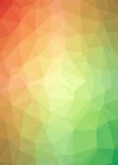 Obraz premium Abstract Trianglify gradient Generative Art background illustration