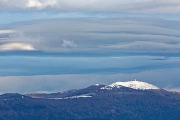 nuages sur le grand ballon