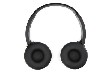 headphones for music in white background