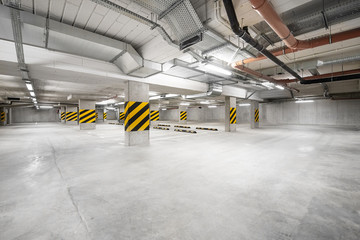 parking podziemny, garaż na samochód pod ziemią
