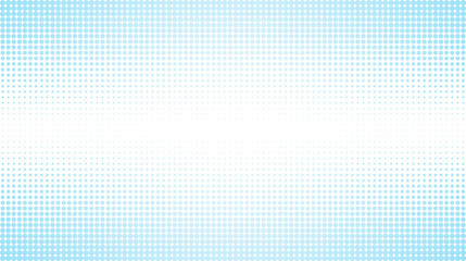 Abstract dotted light blue background with striped texture. Seamless creative technology halftone pattern illustration on white background. Design for poster, banner, website or template.