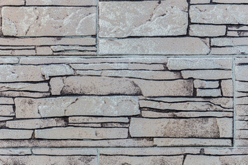 Texture of beautiful brick tiles, wall background