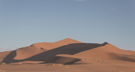 Fototapeta na wymiar Dunes at the endless namib desert