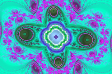 Beaufiful fractal hd wallpaper background logo blue shapes geometric pattern music waves explosion universe yolo.