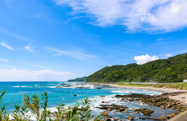 高知県黒潮町白浜海岸