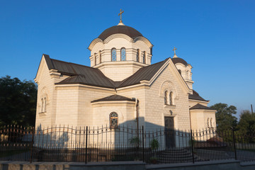 Fototapeta na wymiar Church of the Ascension on the North side of the city of Sevastopol, Crimea