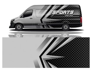 Van Car Decal Wrap Vector Design  © Combo Wrap