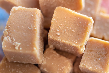 Milk Candy Pieces. (Dulce de leche)