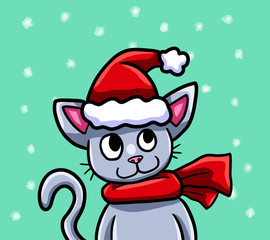 Happy Stylized Christmas Card