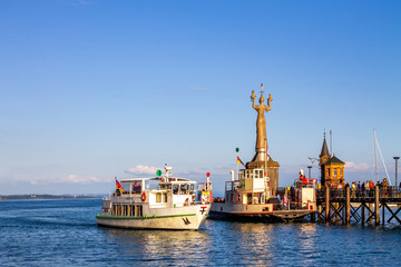 Imperia, Konstanz, Bodensee, Baden-Württemberg, Deutschland 