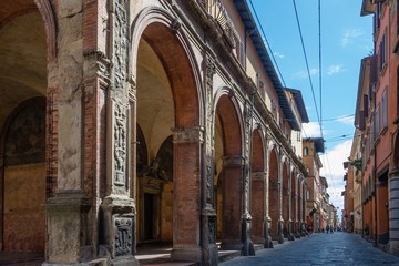 Bolonia ulica uniwersytecka © witan