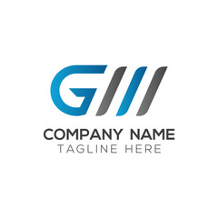 Fototapeta premium Initial GW Letter Linked Logo. GW letter Type Logo Design vector Template. Abstract Letter GW logo Design