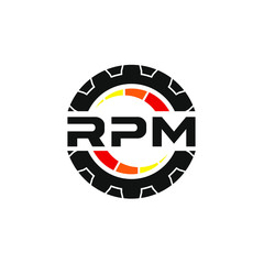 Speed, Speedometer & RPM Logo. Icon & Symbol Vector Illustration