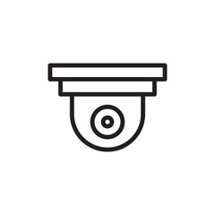 Surveillance camera icon vector design