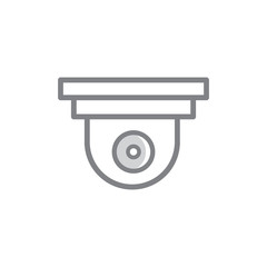 Surveillance camera icon vector design