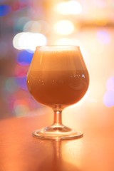 glasse of coffee cocktail