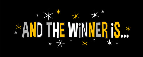 Fototapeta premium And the winner is ...