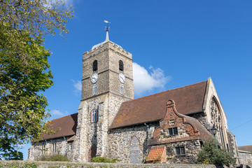 L'église de Sandwich, dans le Kent