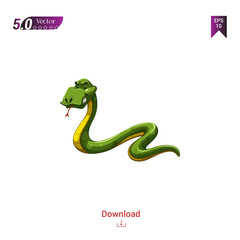 Naklejka premium colorful Snake animal vector icon for graphic design