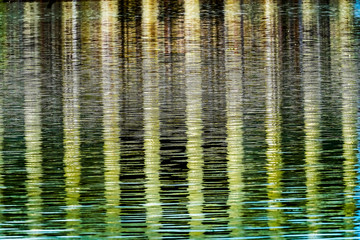 Abstract Background Lincoln Memorial Reflecting Pool Washington