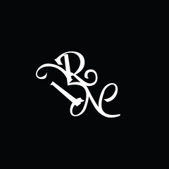 Creative,Modern  RN letter logo design template vector eps  