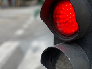 traffic lights on the road
