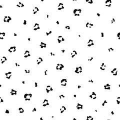 Seamless leopard pattern print