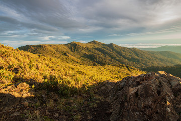 Sunrise on Cerro de la Muerte