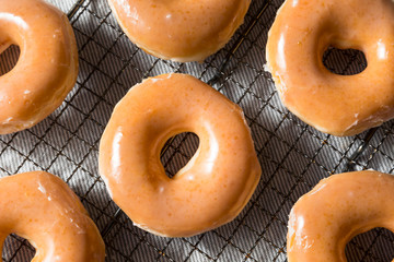 Homemade Glazed Yeast Donuts
