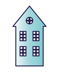 big house redidential gradient design