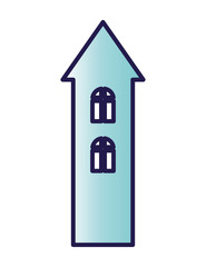 tower construction architecture facade gradient design