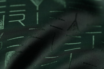 Cotton silk textured fabric