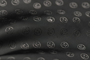 Fabric texture drawing on fabric