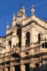 CHIESA ANTICA A TORINO IN PIEMONTE IN ITALIA