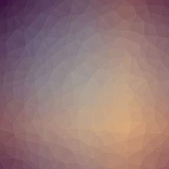 Fototapeta premium Abstract Trianglify gradient Generative Art background illustration