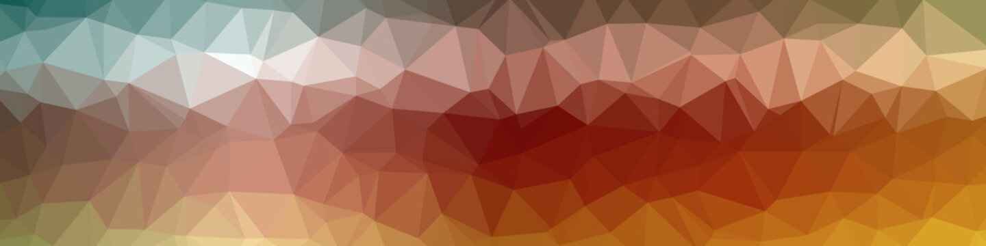 Abstract Trianglify gradient Generative Art background illustration