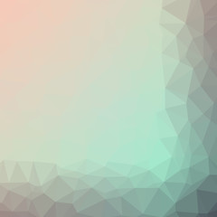 Obraz premium Abstract Trianglify gradient Generative Art background illustration