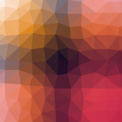 Abstract Trianglify gradient Generative Art background illustration