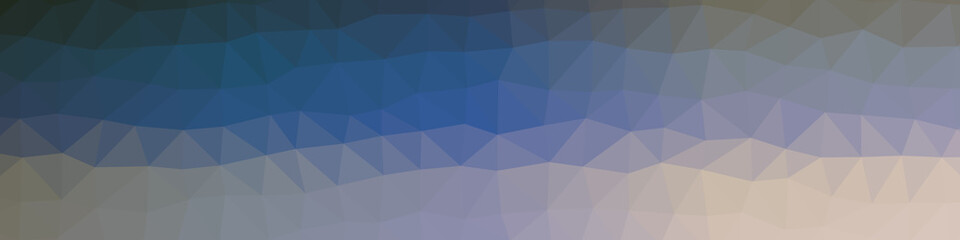 Obraz premium Abstract Trianglify gradient Generative Art background illustration