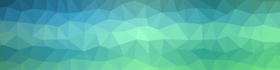 Fototapeta premium Abstract Trianglify gradient Generative Art background illustration