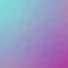 Abstract Trianglify gradient Generative Art background illustration