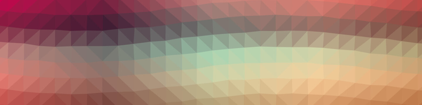 Abstract Trianglify gradient Generative Art background illustration