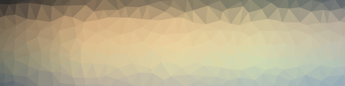 Abstract Trianglify gradient Generative Art background illustration